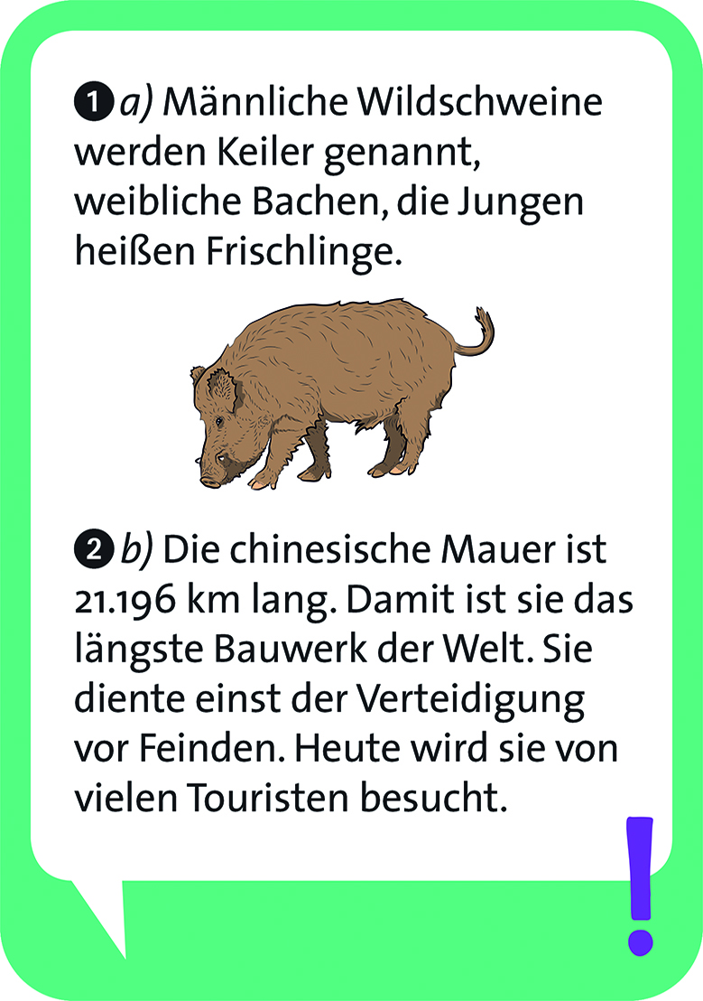 Pocket Quiz junior – Allgemeinwissen