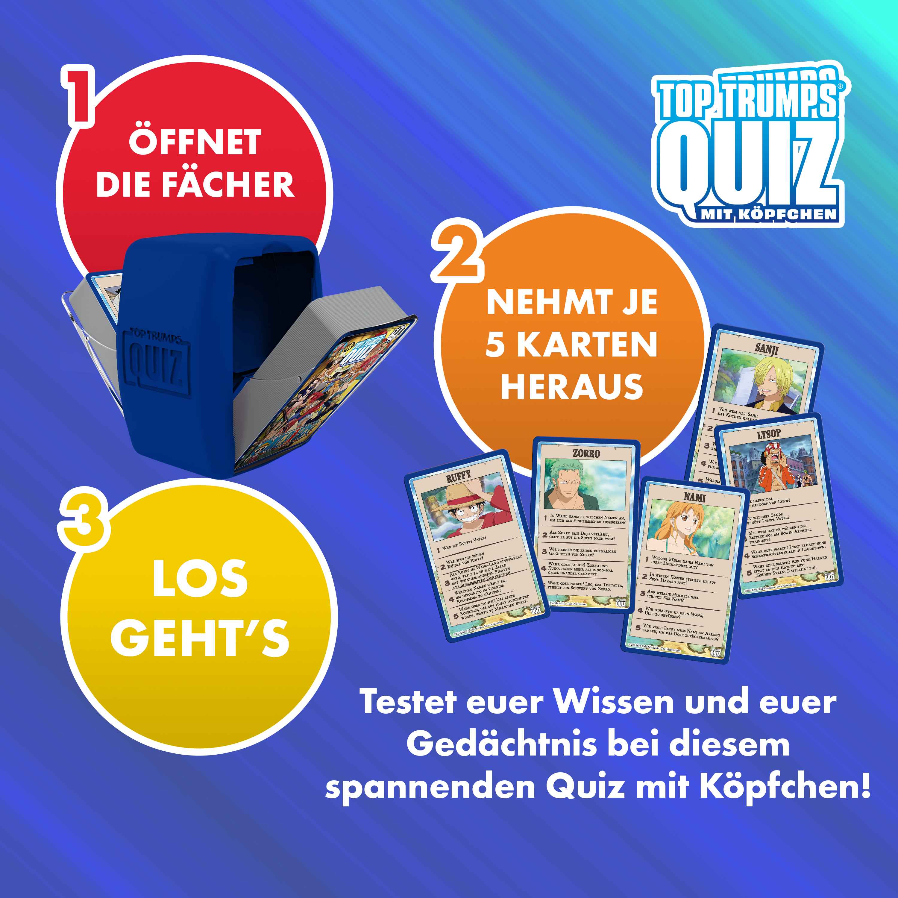 Top Trumps Quiz – One Piece