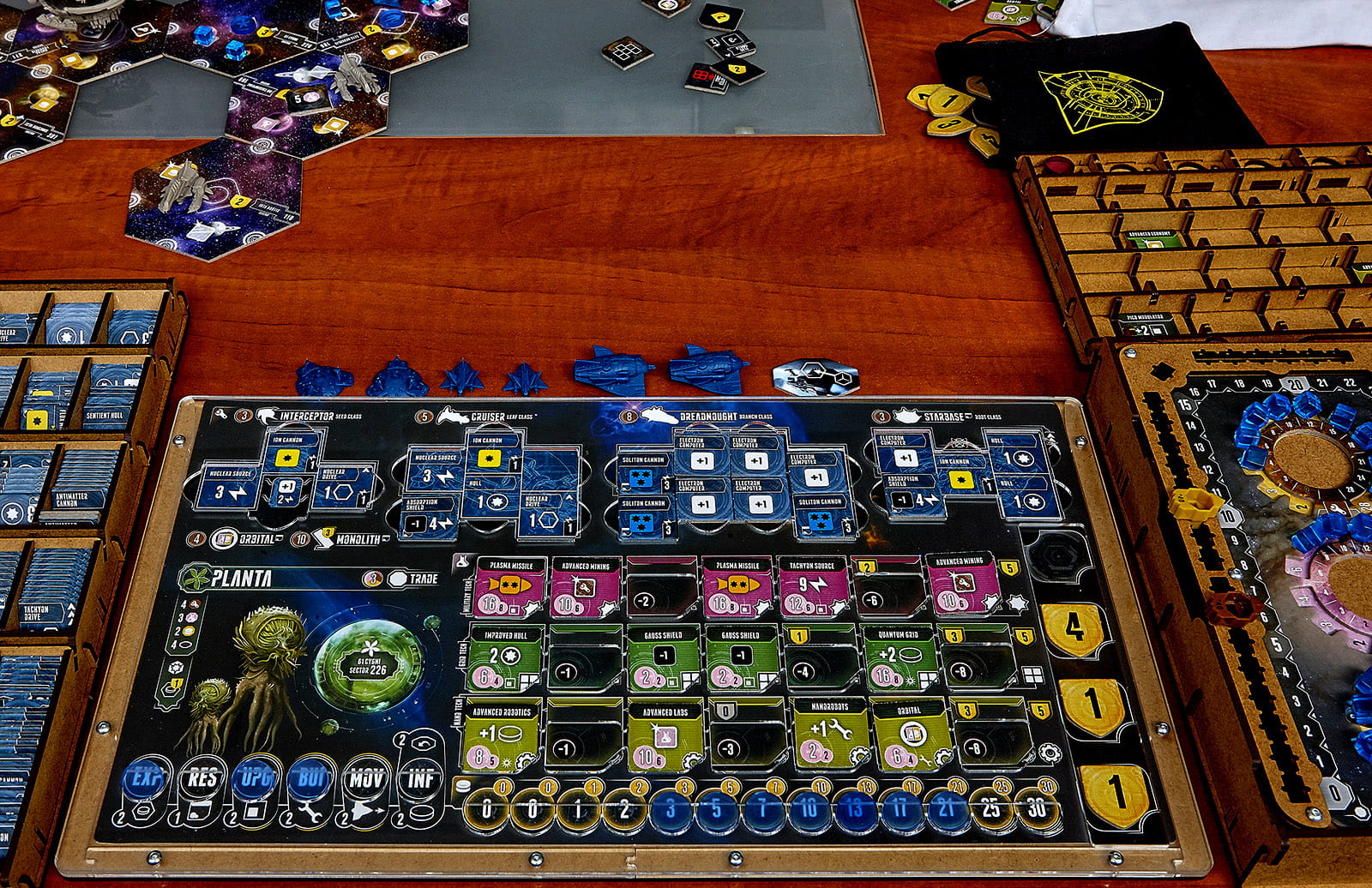 Board Game Organizer: Eclipse – Second Dawn for the Galaxy