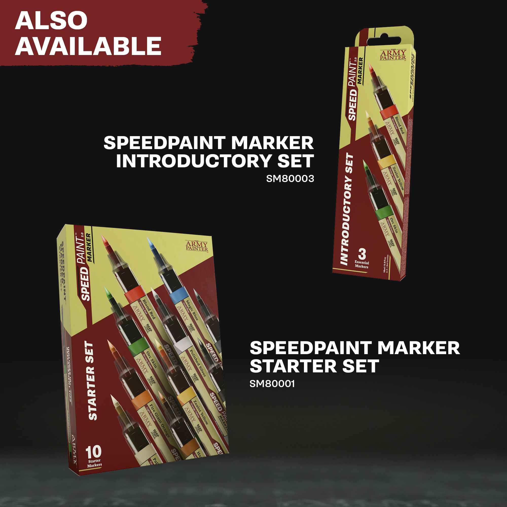 Army Painter Speedpaint: Marker Metallics Set