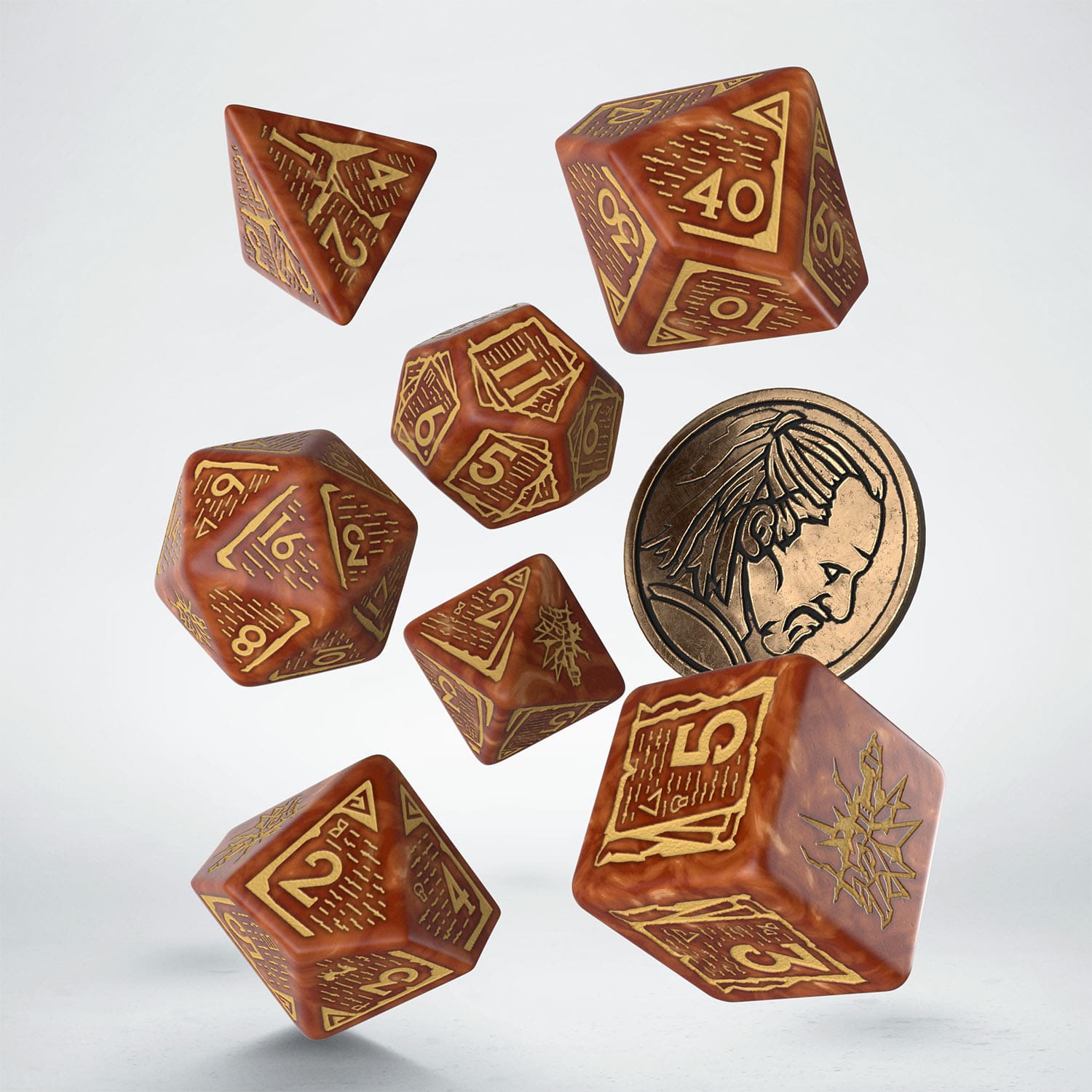 The Witcher Dice Set: Vesemir – The Wise Witcher (7)