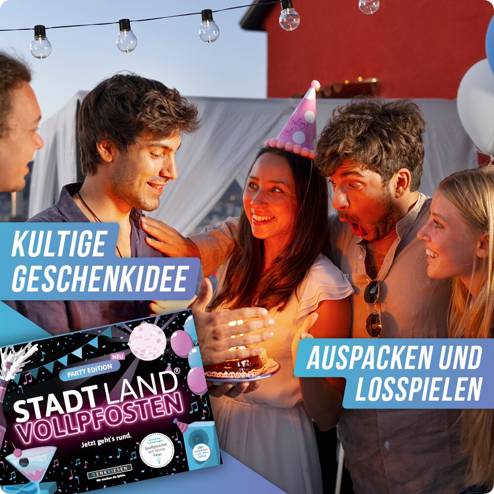 STADT LAND VOLLPFOSTEN – PARTY EDITION (DinA4-Format)