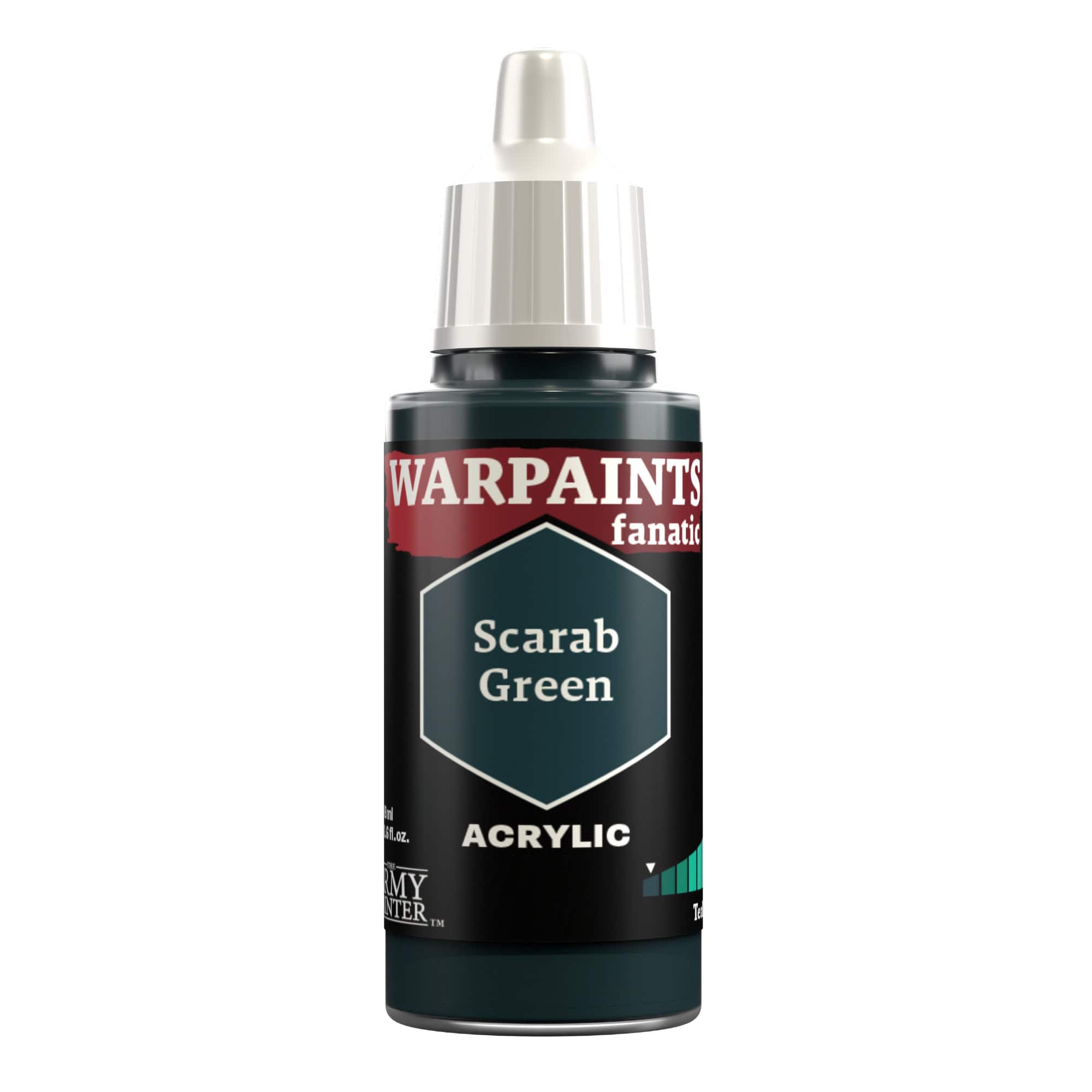 Army Painter Warpaints Fanatic: Scarab Green (6)