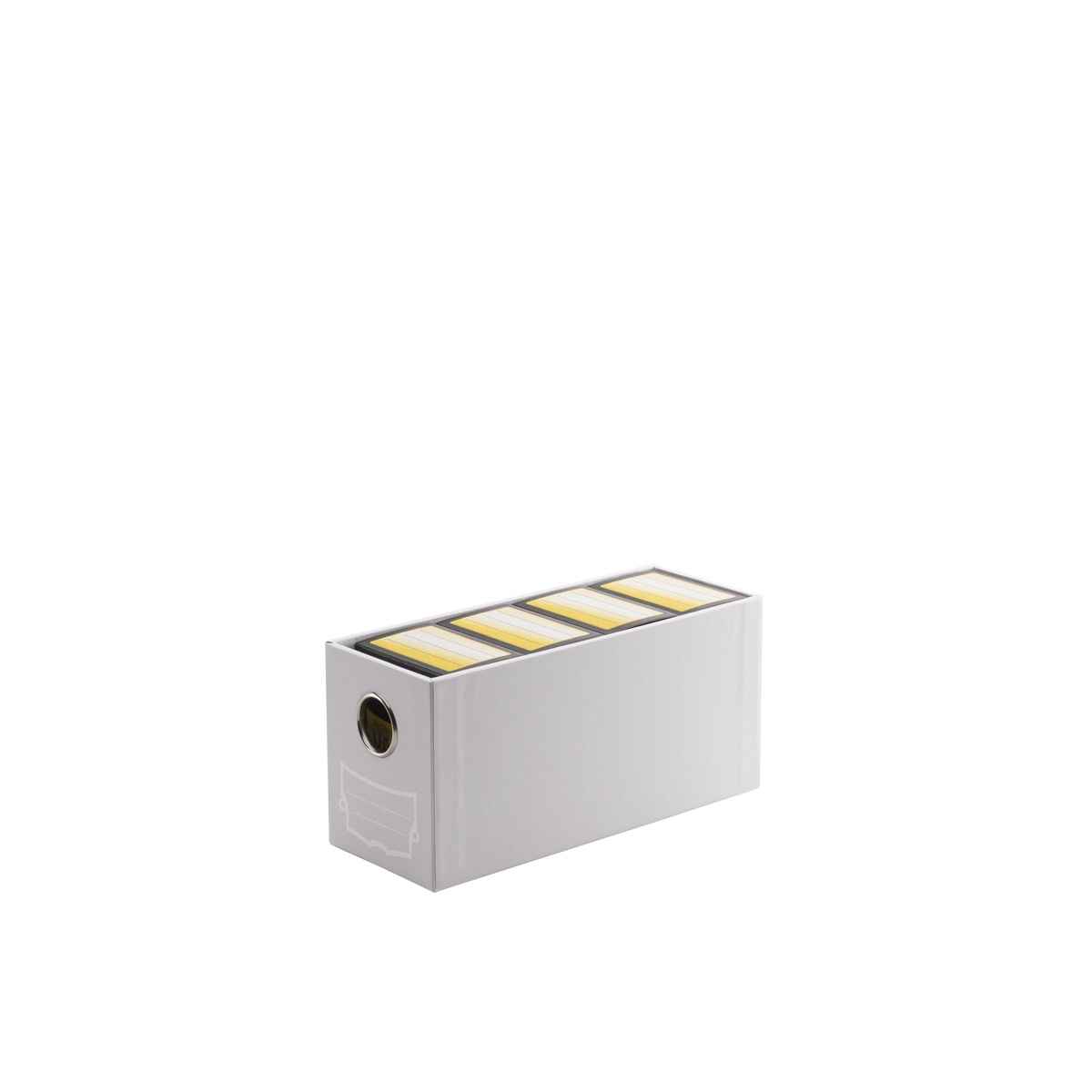 Dragon Shield: Fortress Card Drawers – 2- Vertical – White