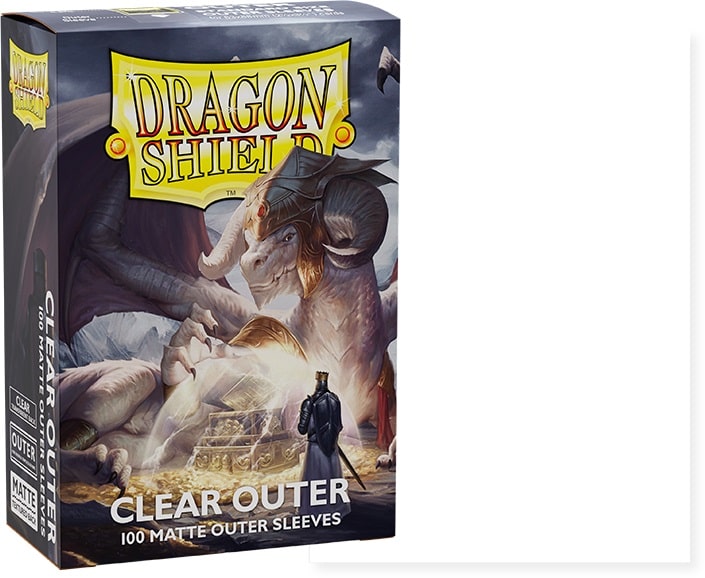 Dragon Shield: Outer Sleeves - Matte Clear (100)