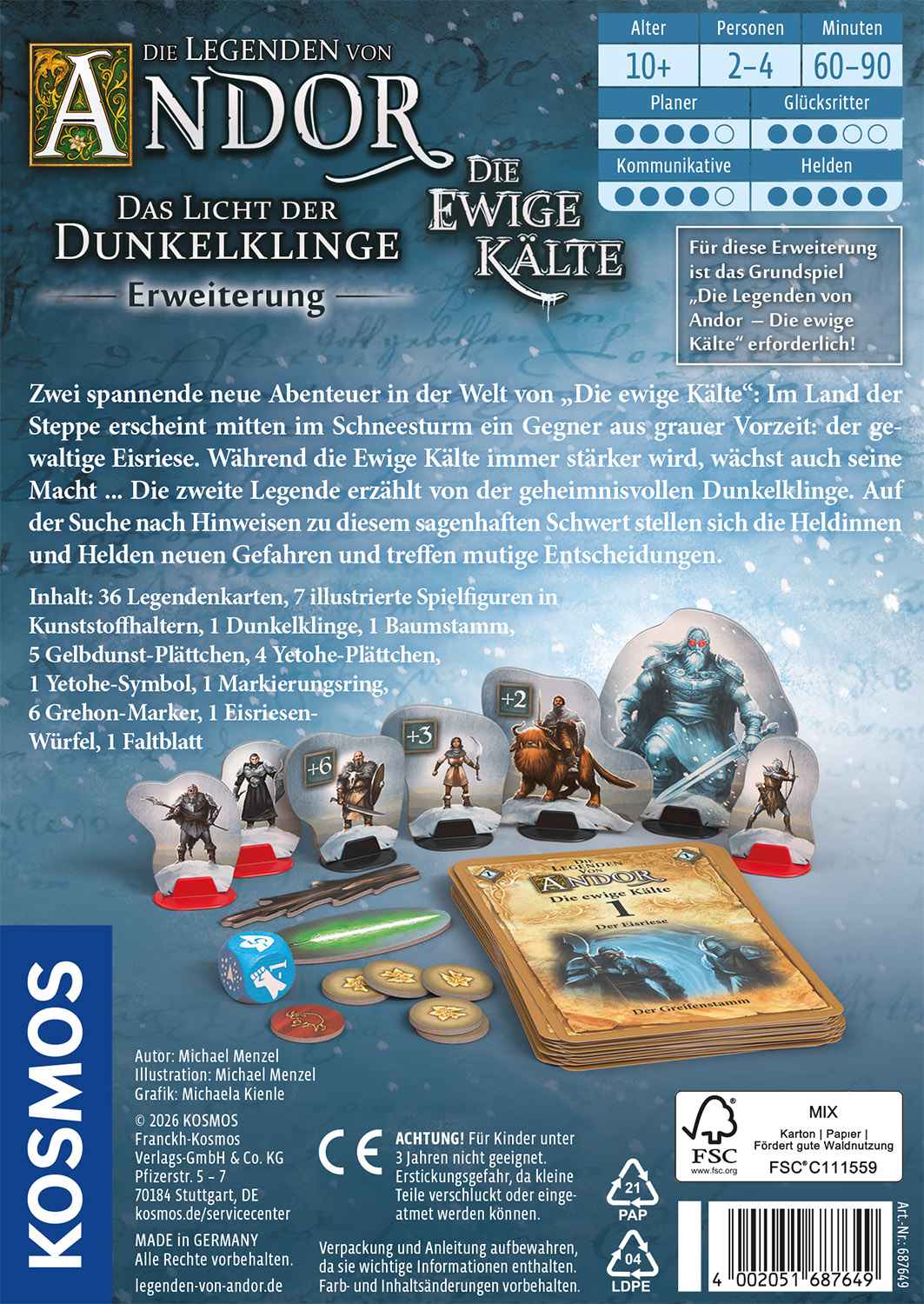 Andor – Ewige Kälte: Das Licht der Dunkelklinge [Erweiterung]