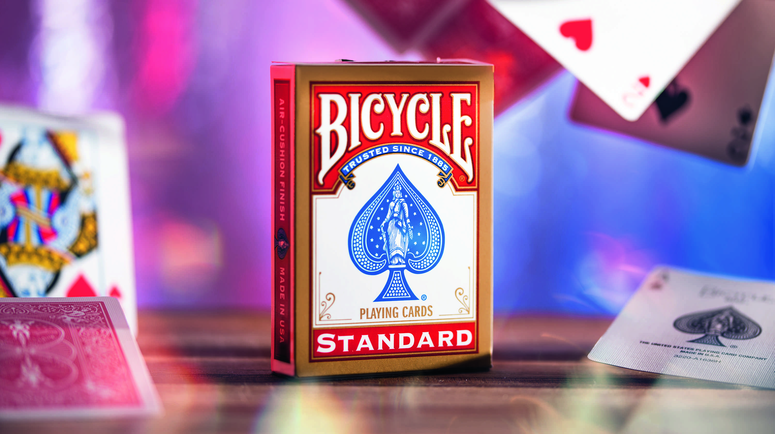 Bicycle Gold Rider Back Standard Index