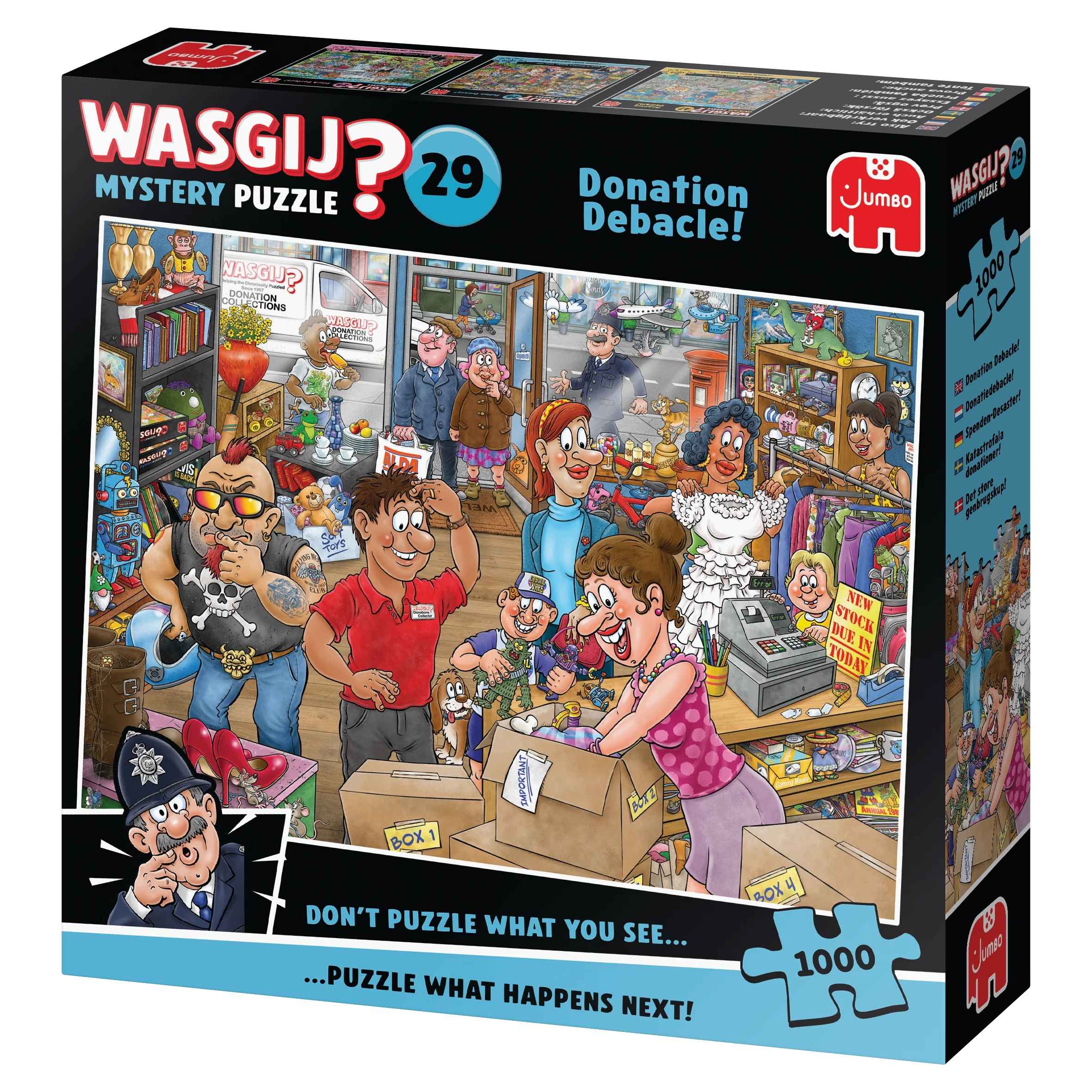 Wasgij Mystery 29: Spenden-Desaster (1000 Teile)