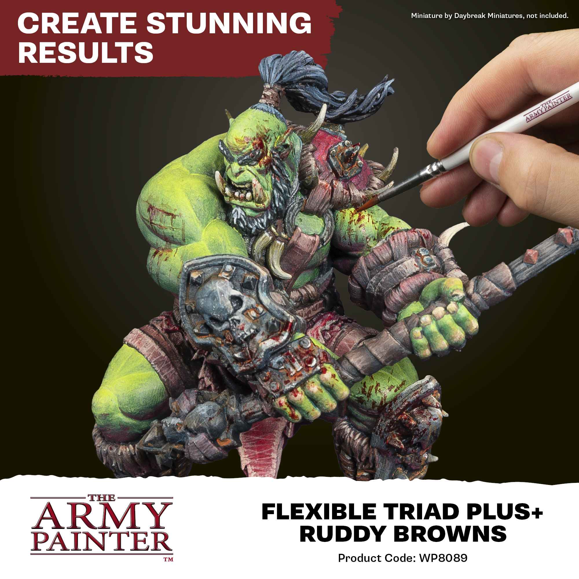 Army Painter – Ruddy Browns Flexible Triad Plus