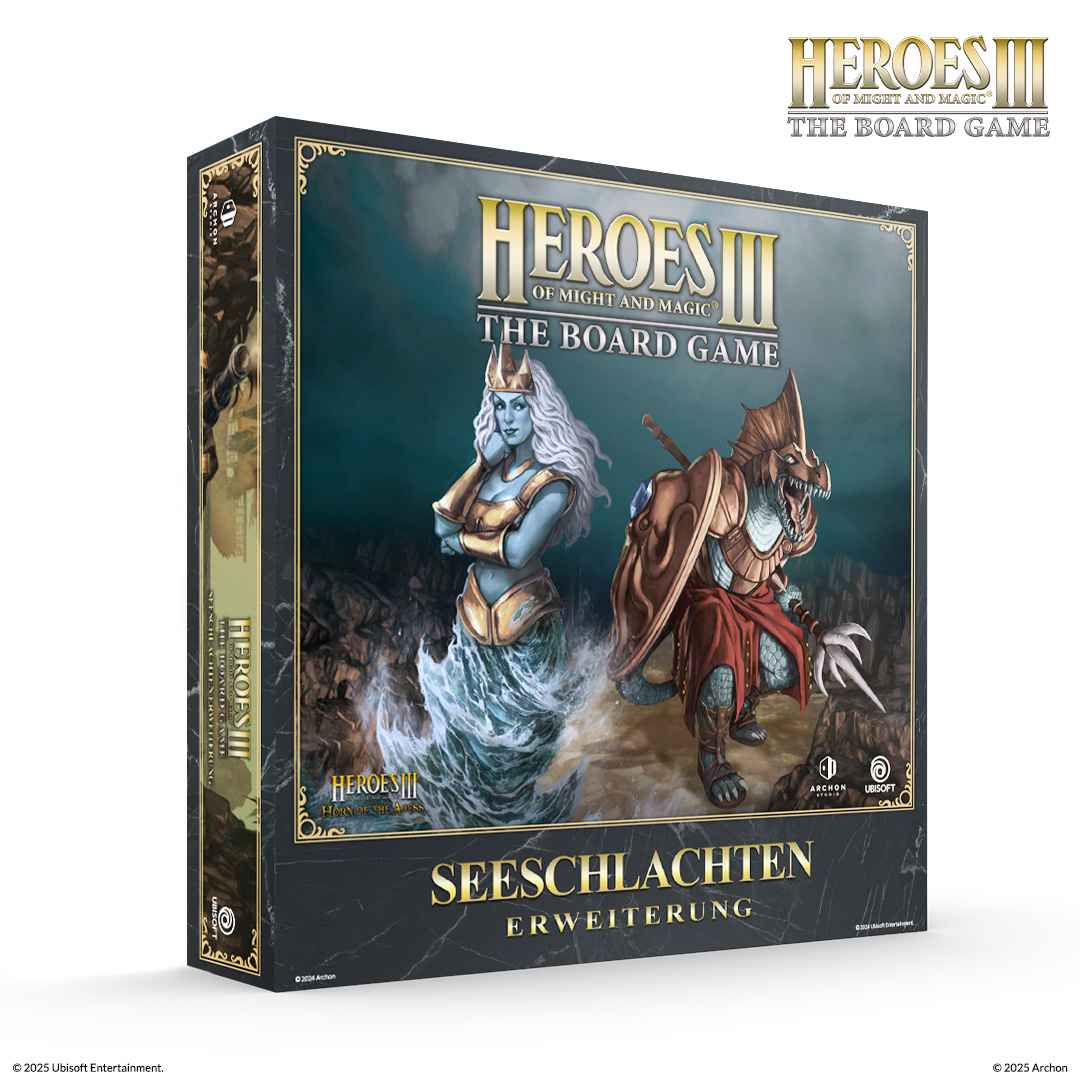 Heroes Of Might And Magic III: The Board Game Naval Battles [Expansion] (Deutsch)