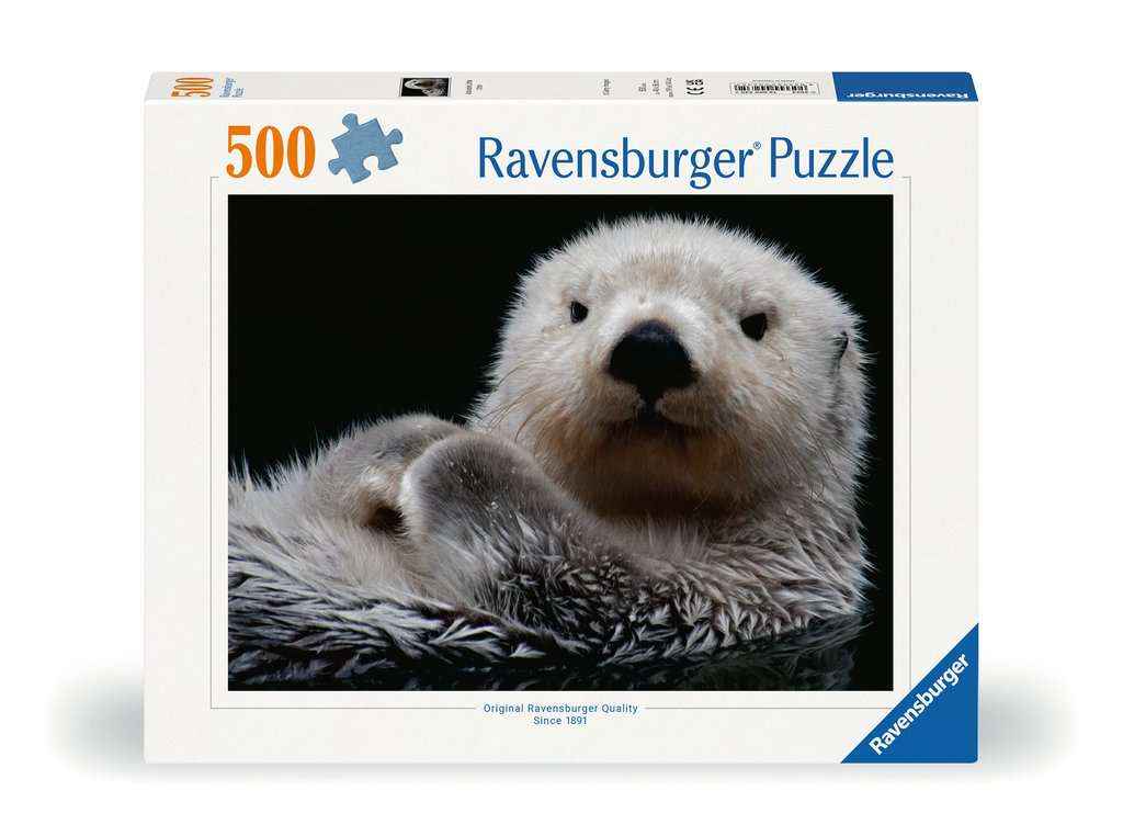 Puzzle: Süßer kleiner Otter (500 Teile)