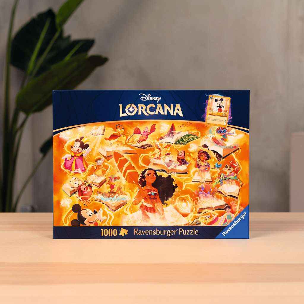 Puzzle: Disney Lorcana – Glimmers of the Realm: Amber (1000 Teile)