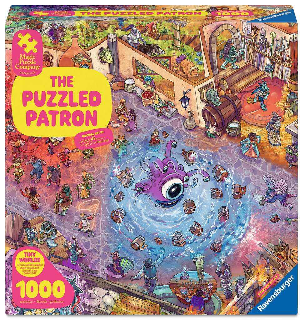 Puzzle: The Puzzled Patron (1000 Teile)