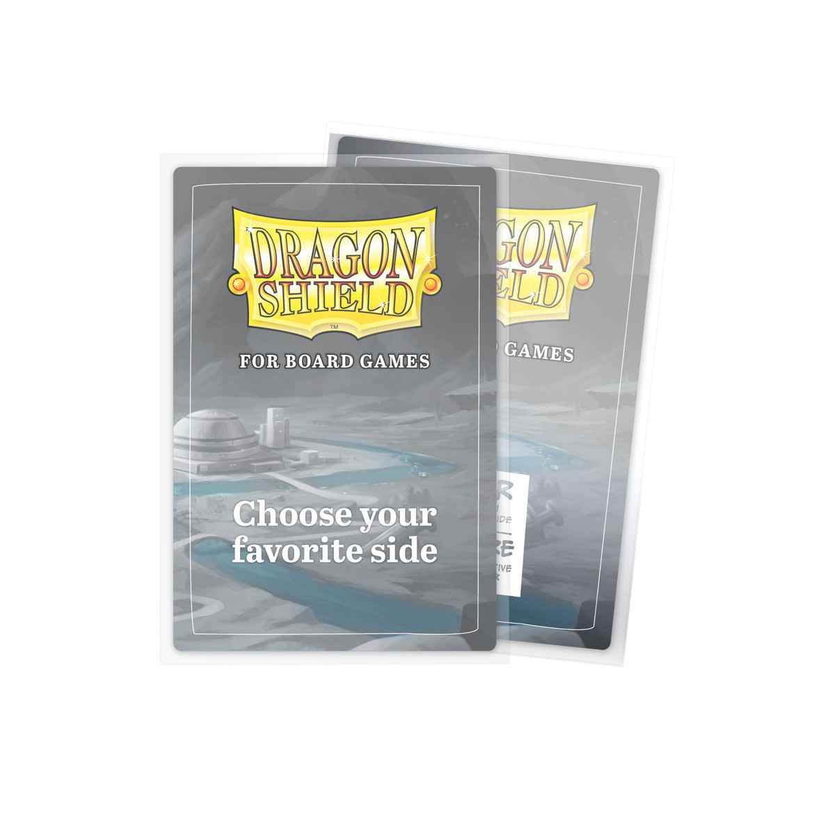 Dragon Shield: Board Game Sleeves Clear/NonGlare – Oversize (100)