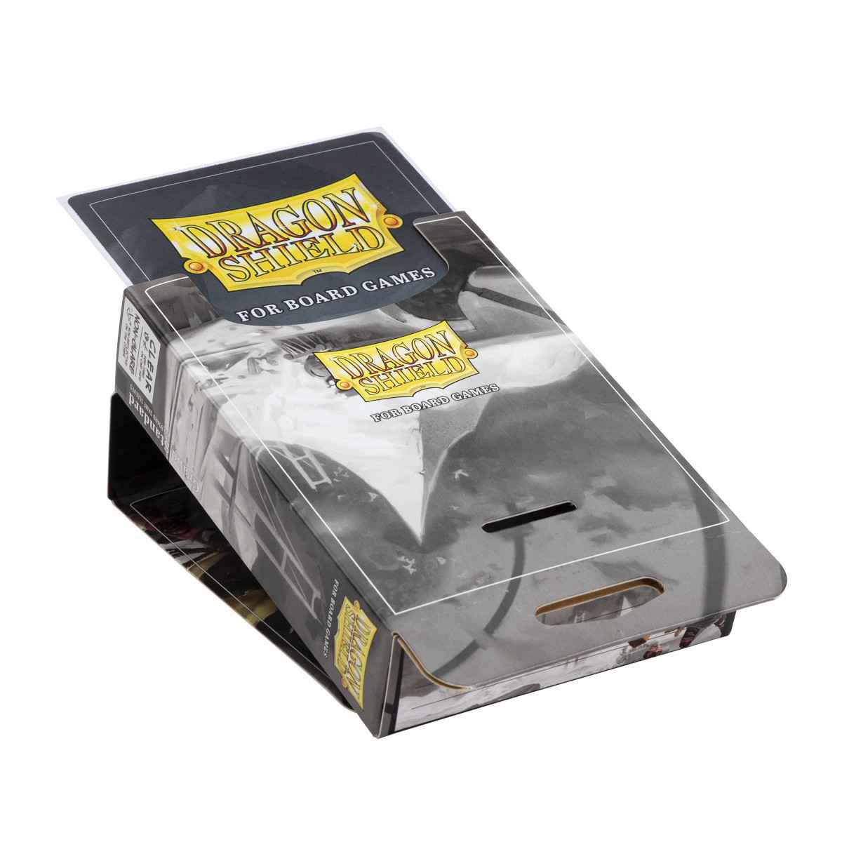 Dragon Shield: Board Game Sleeves Clear/NonGlare – Grand Standard (100)