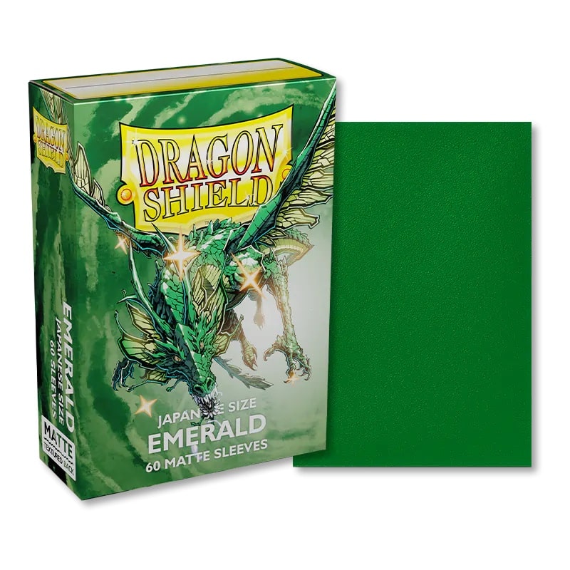 Dragon Shield: Japanese Matte –  Emerald (60)