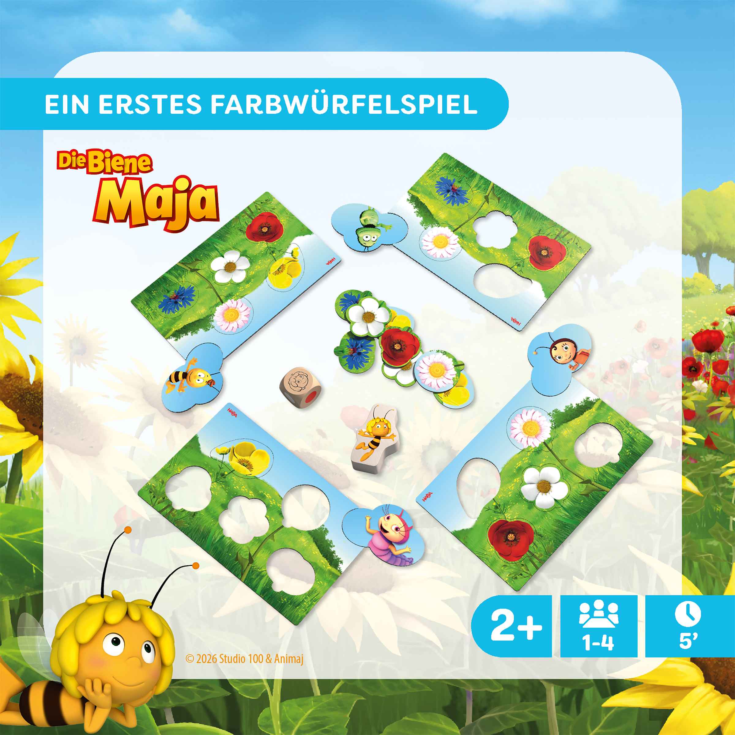Meine ersten Spiele – Biene Maja Blumenwiese