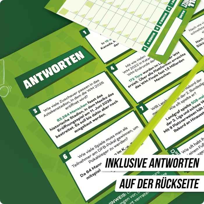 VOLL VERSCHÄTZT! Fussball Edition - Knapp daneben ist auch gewonnen