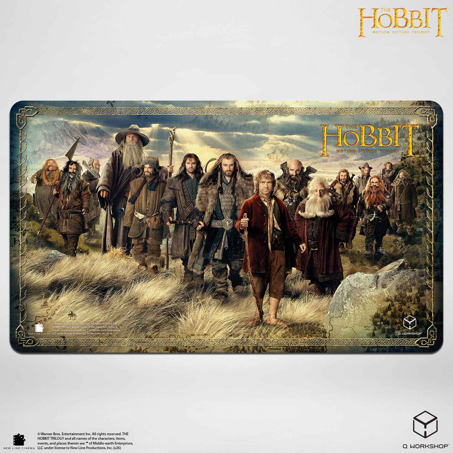 The Hobbit Playmat - Thorin’s Company