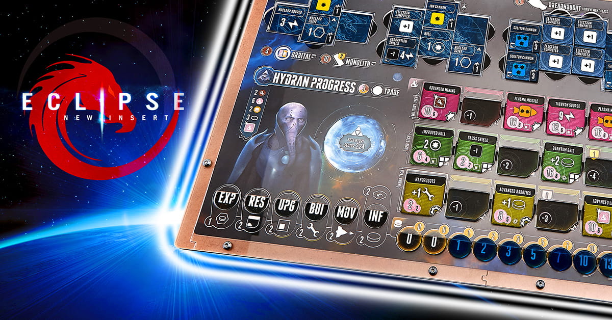 Board Game Organizer: Eclipse – Second Dawn for the Galaxy