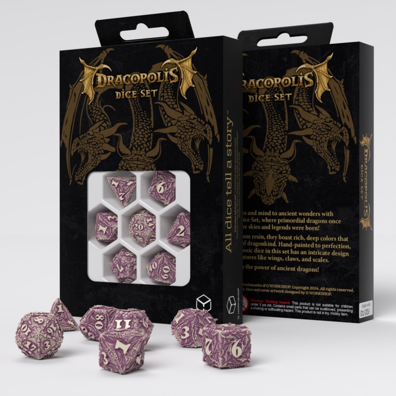 Dracopolis Dice Set – The Yucatan Featherwing