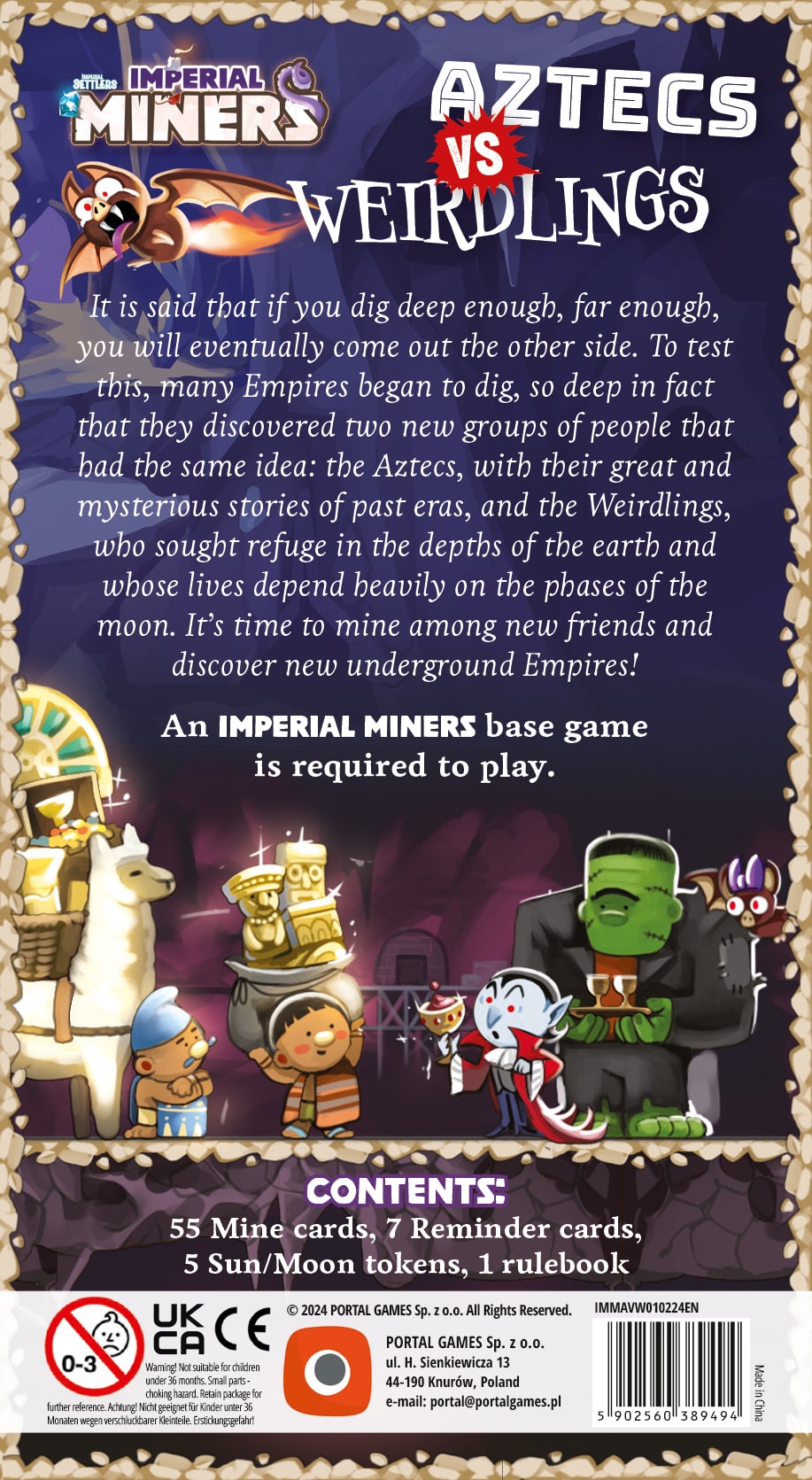 Imperial Miners: Aztecs vs. Weirdlings