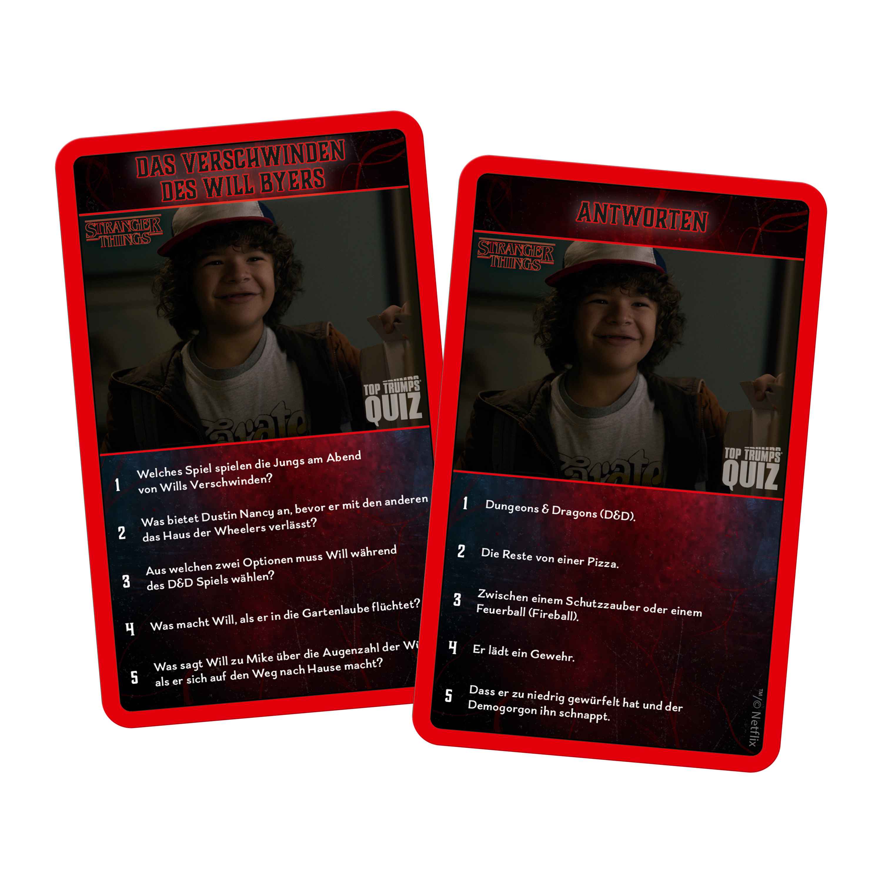Top Trumps Quiz – Stranger Things