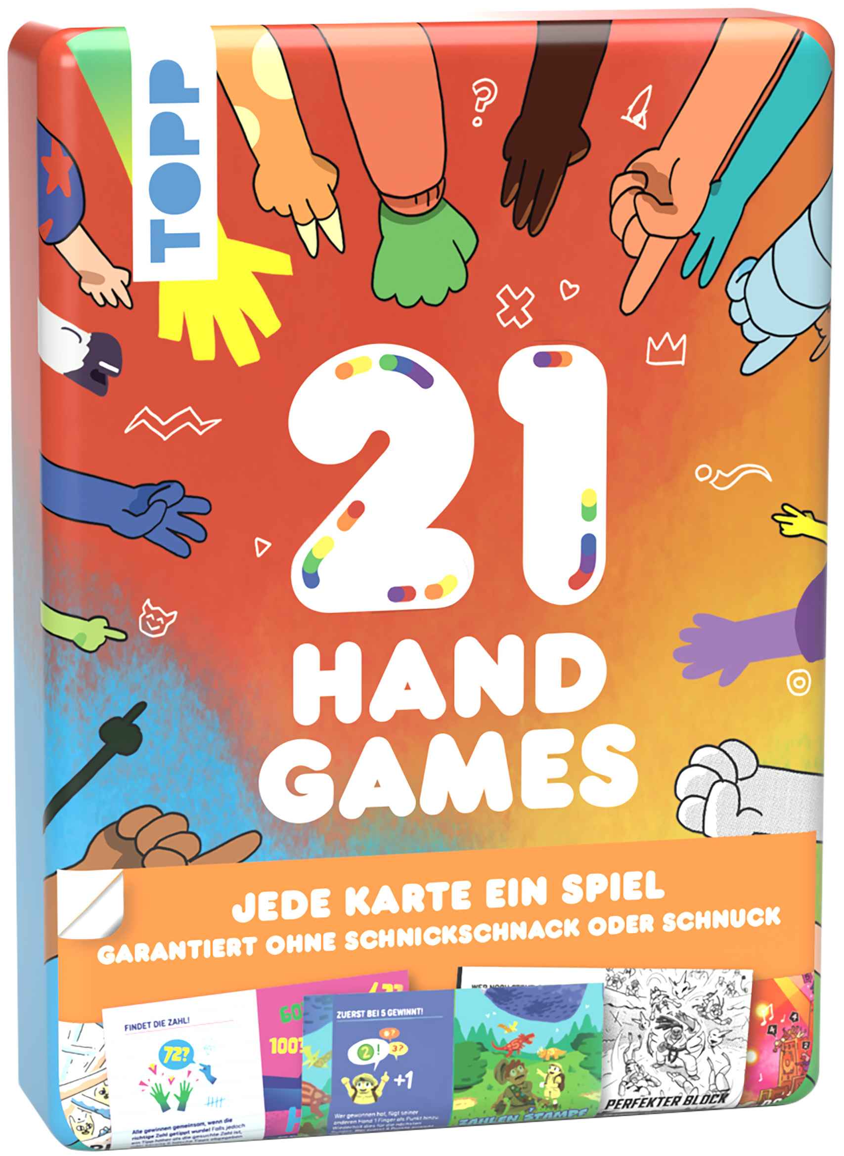 21 Hand Games Aktionsspiel