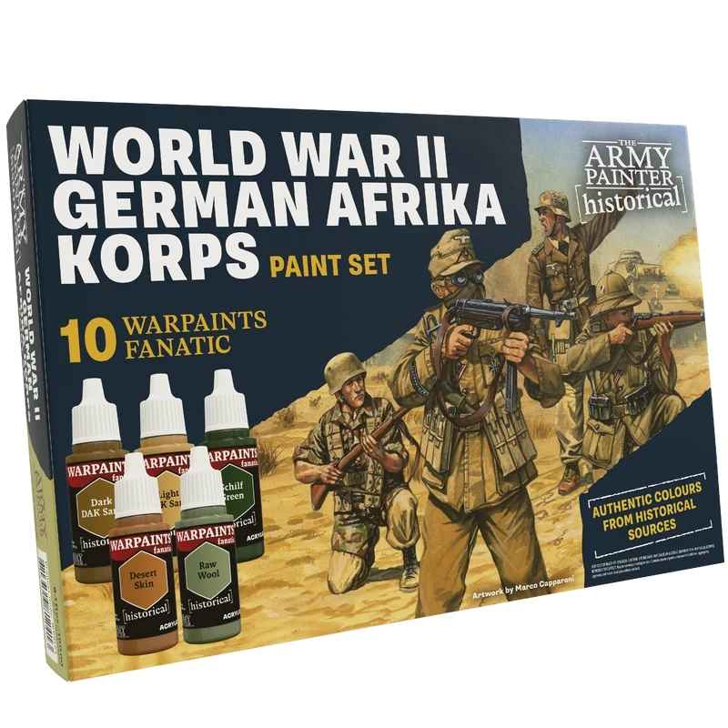 Army Painter – Historical: WWII German Afrika Korps Paint Set