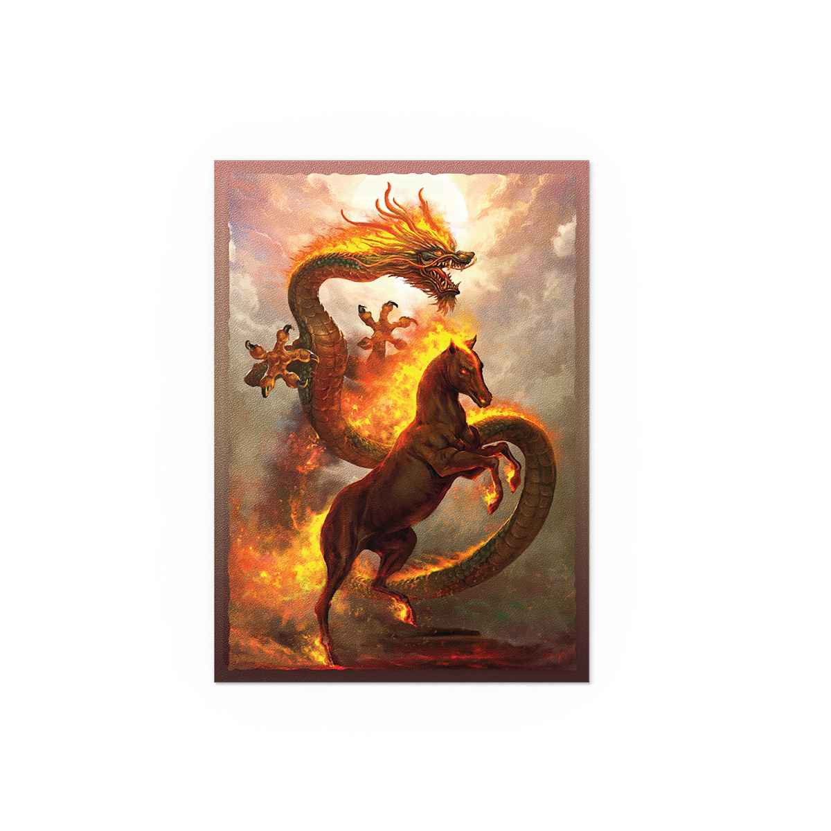 Dragon Shield: Matte Dual Art – Fire Horse 2026