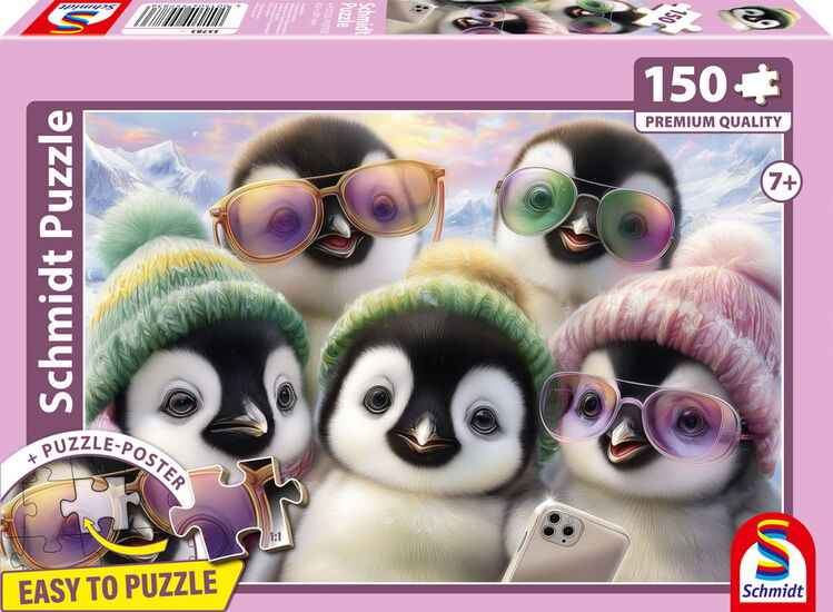 Puzzle: Pinguinbande (150 Teile)