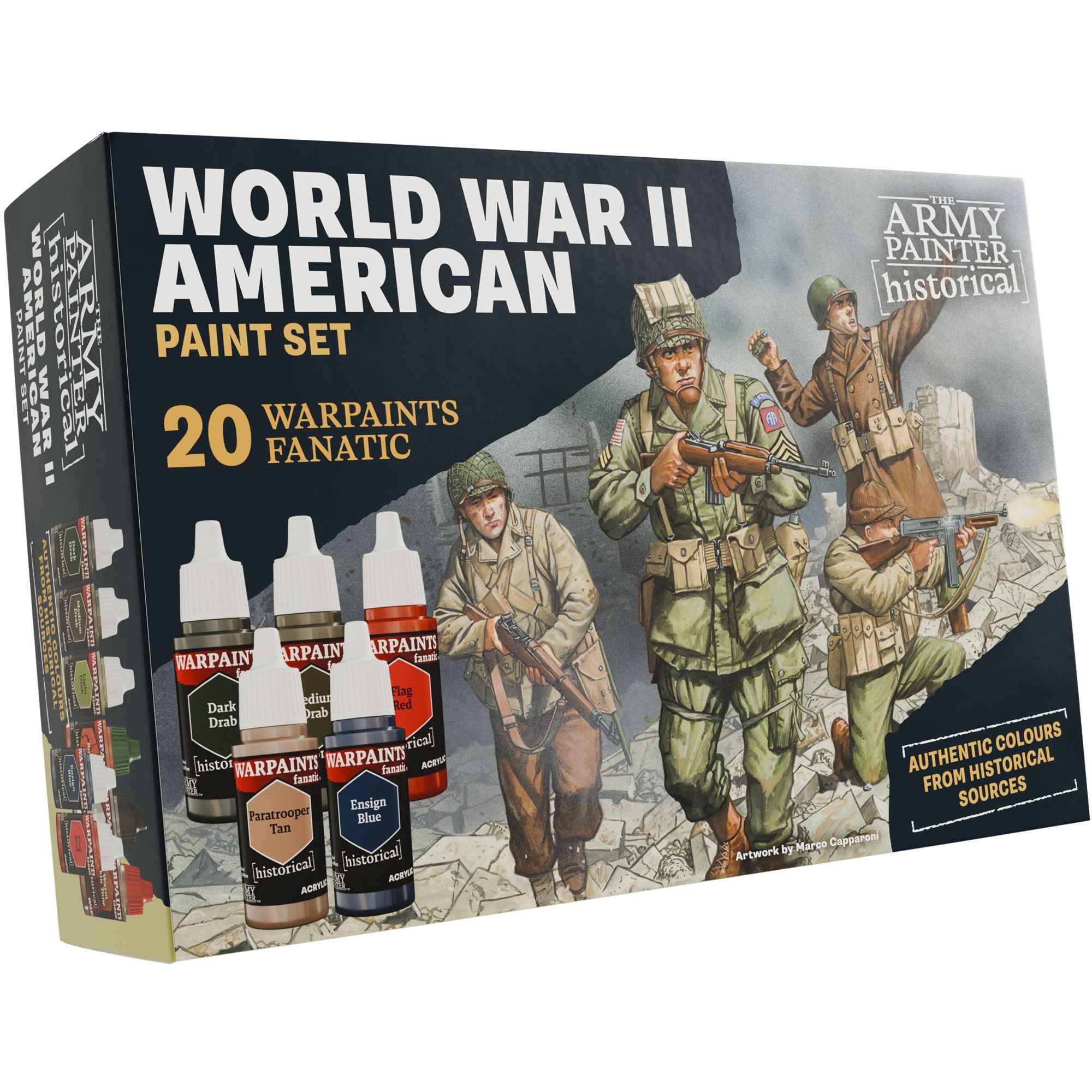 Army Painter – Historical: WWII American Paint Set