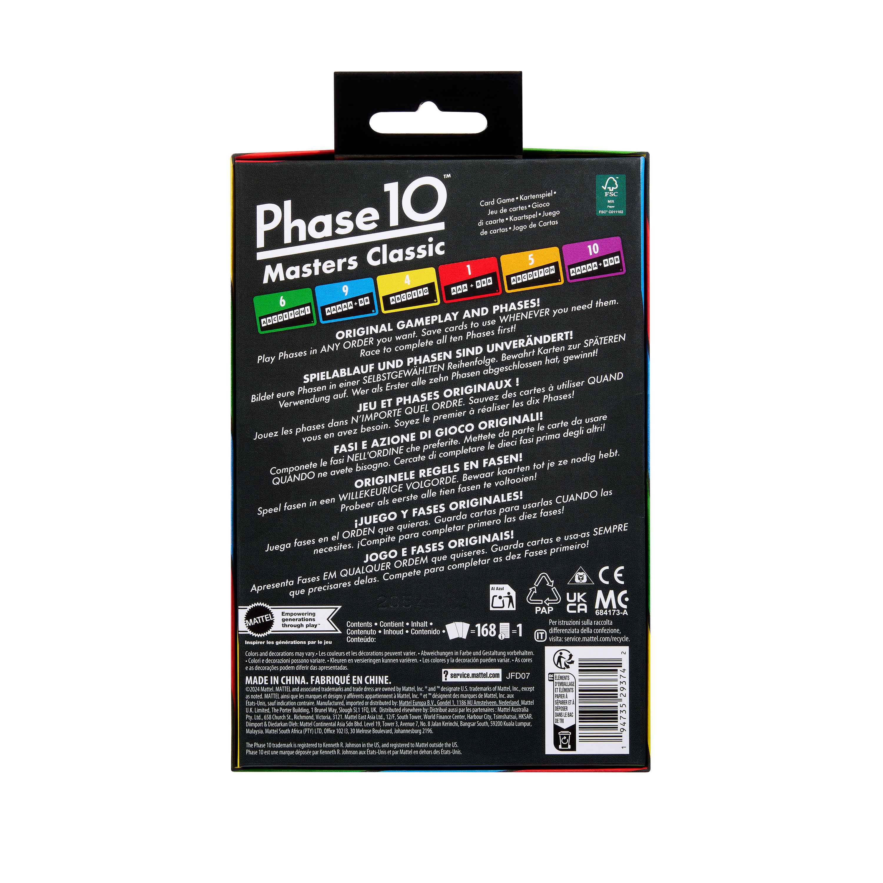 Phase 10 – Masters Classic