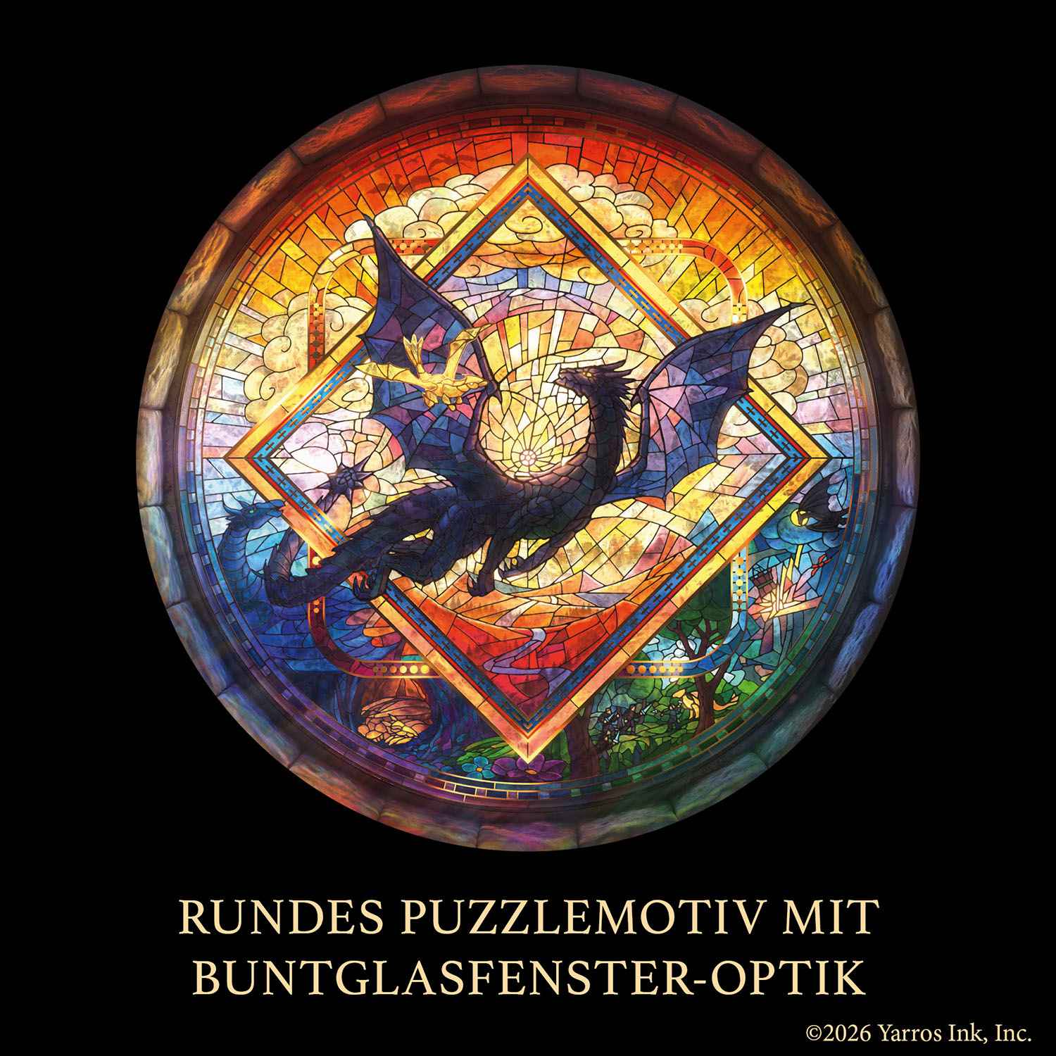 Puzzle: Fourth Wing – Dragons (500 Teile)