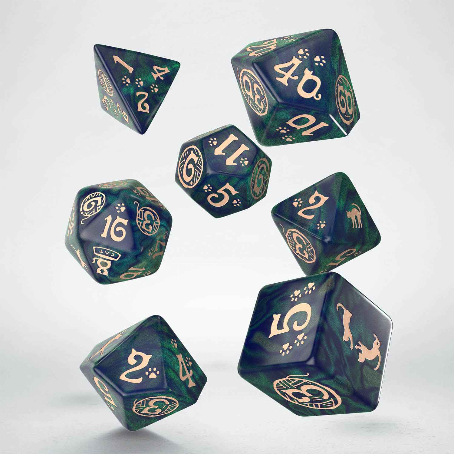 CATS Dice Set: Mittens