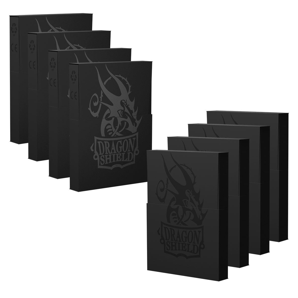 Dragon Shield: Cube Shell Box – Shadow Black