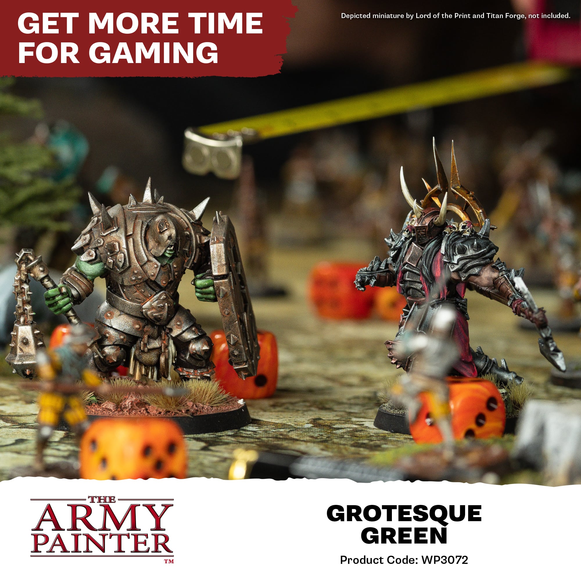 Army Painter Warpaints Fanatic: Grotesque Green (6)