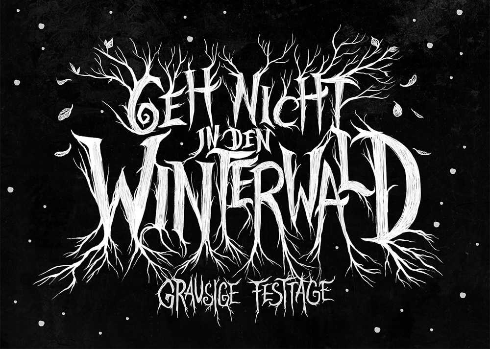 Geh nicht in den Winterwald: Grausige Festtage