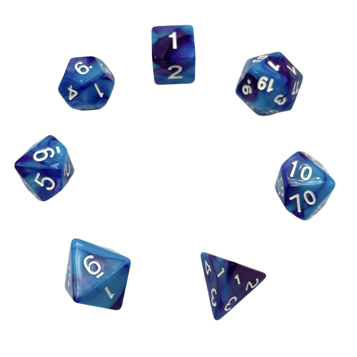 Würfelset Racing: Blueberry (7)