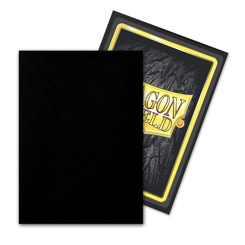 Dragon Shield: Outer Sleeves - Black (100)