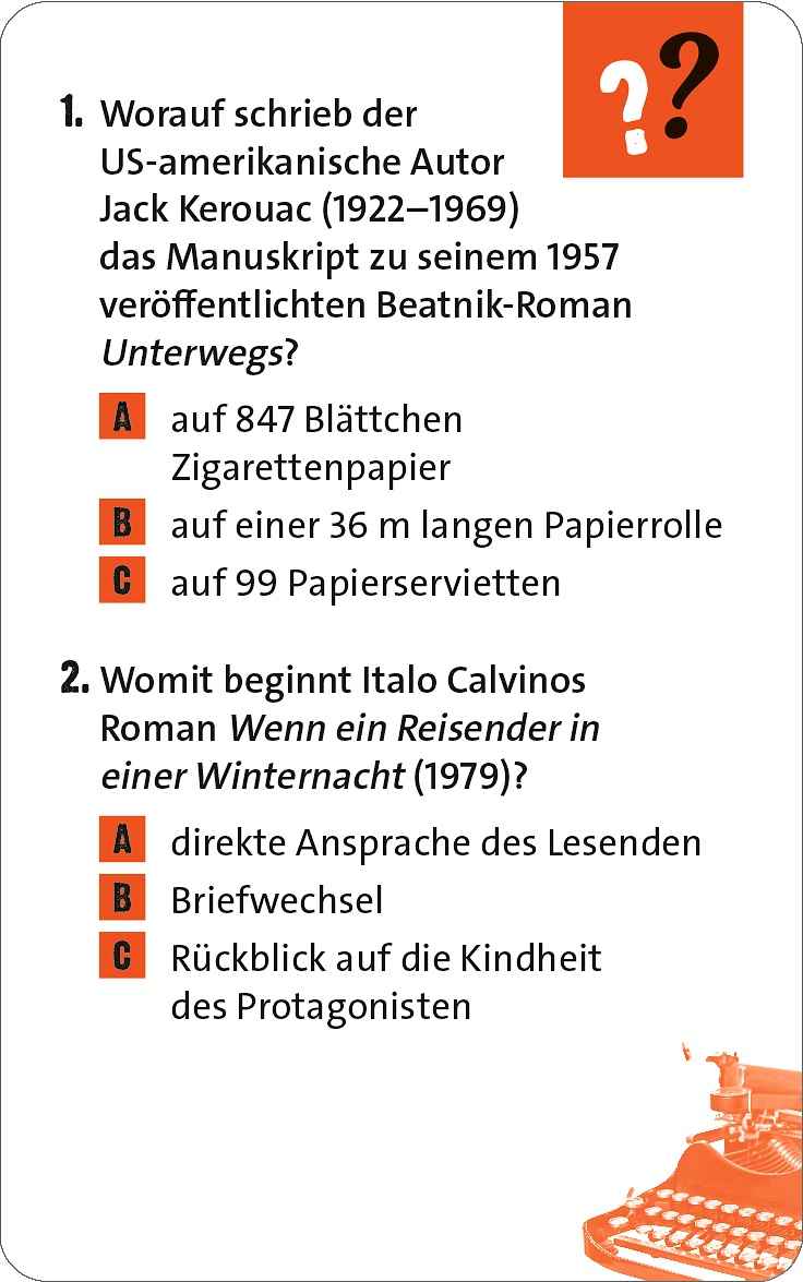 Quizzen & Wissen: Allgemeinwissen Literatur