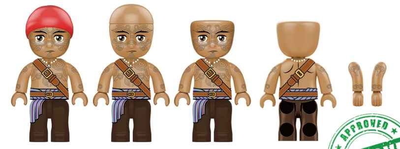 Herocraft KIDDIZ Figuren-Pack: Piraten Crew