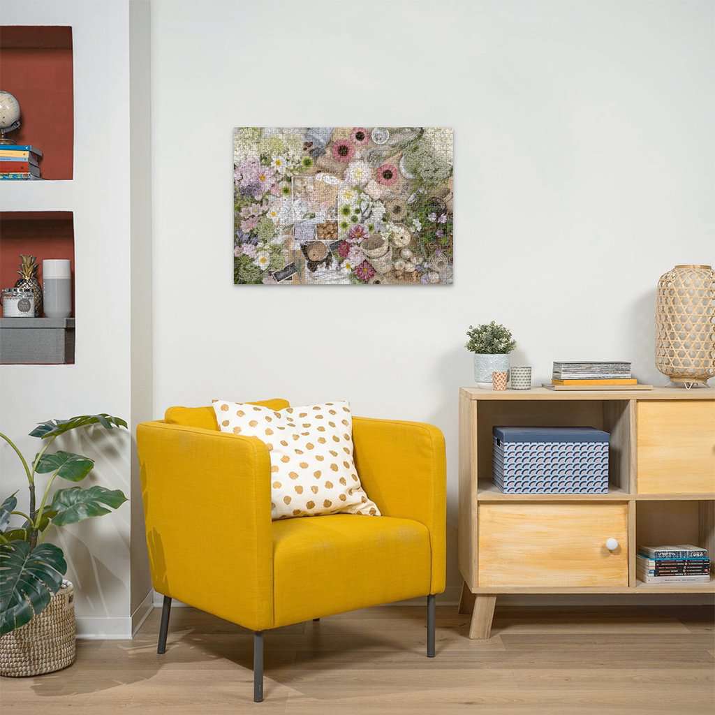 Puzzle: Prachtvolle Blumenliebe (1000 Teile)