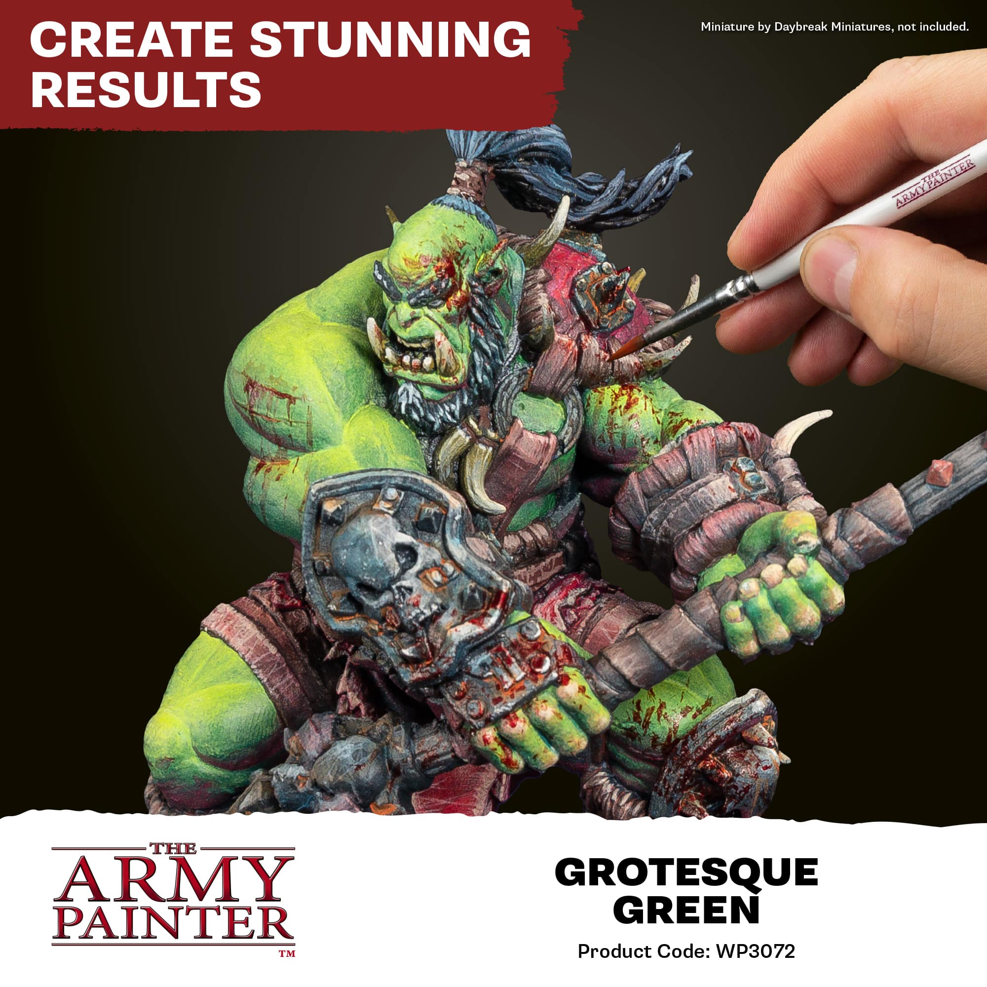 Army Painter Warpaints Fanatic: Grotesque Green (6)