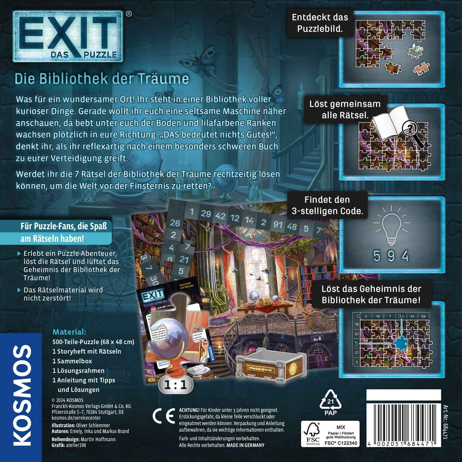 EXIT – Das Puzzle: Die Bibliothek der Träume