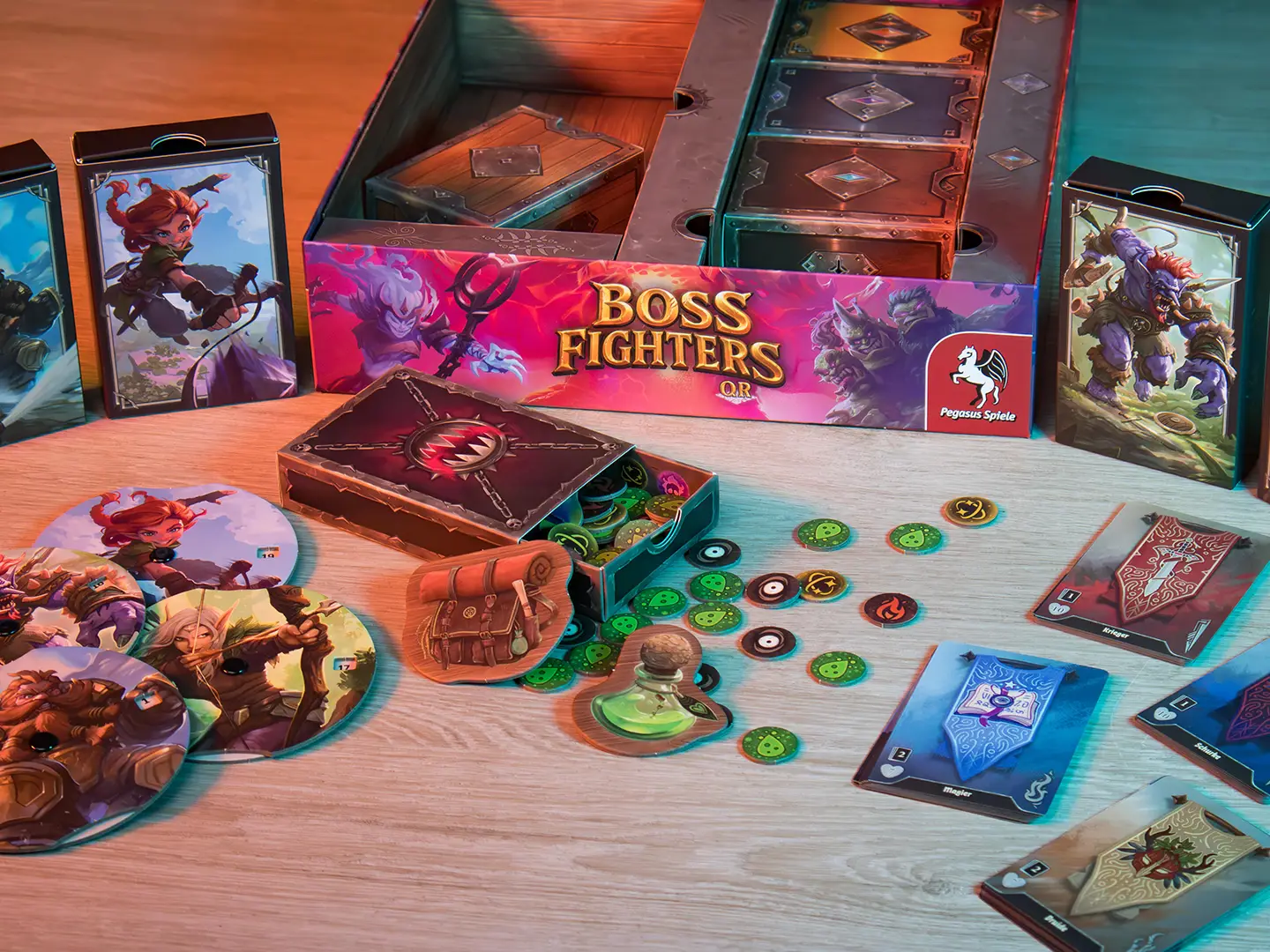 Boss Fighters QR *Nominiert Kennerspiel 2026*