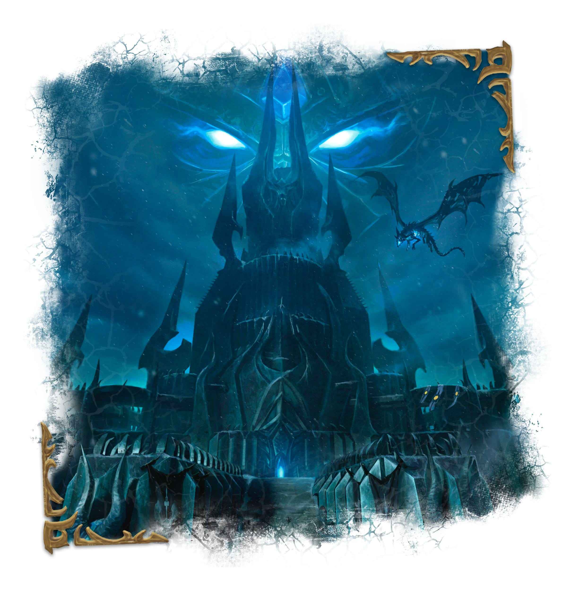 D&D: RPG World of Warcraft: Icecrown Citadel Adventure Map-Set ( englisch)