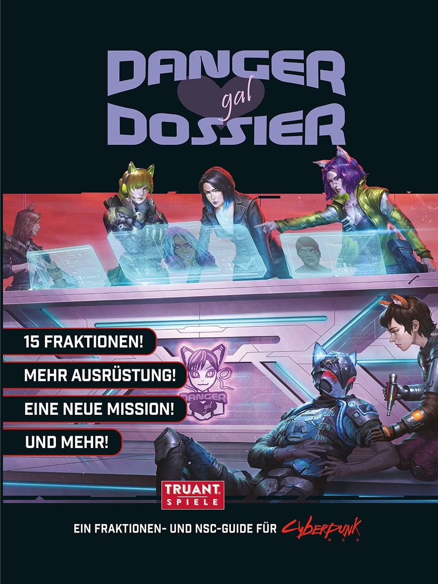Cyberpunk RED: Danger Gal Dossier