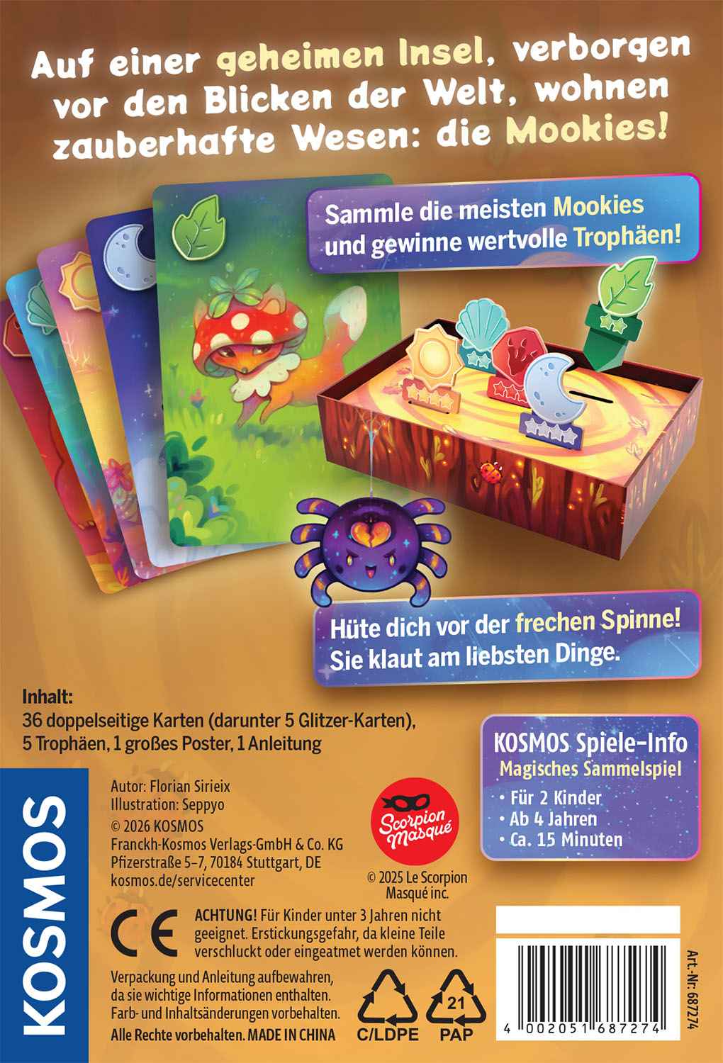 Die Insel der Mookies *Nominiert Kinderspiel 2026*