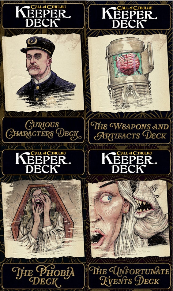 Cthulhu: Keeper Decks 2nd Edition